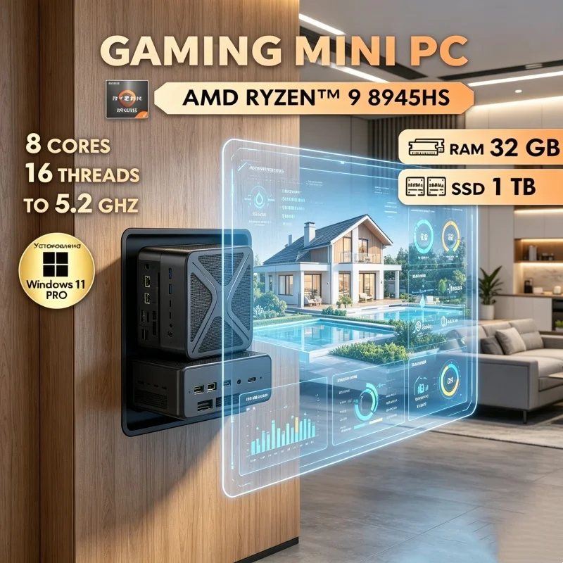 Pc Gaming Ddr5 - Iridescent GH8 Mini PC AMD Ryzen