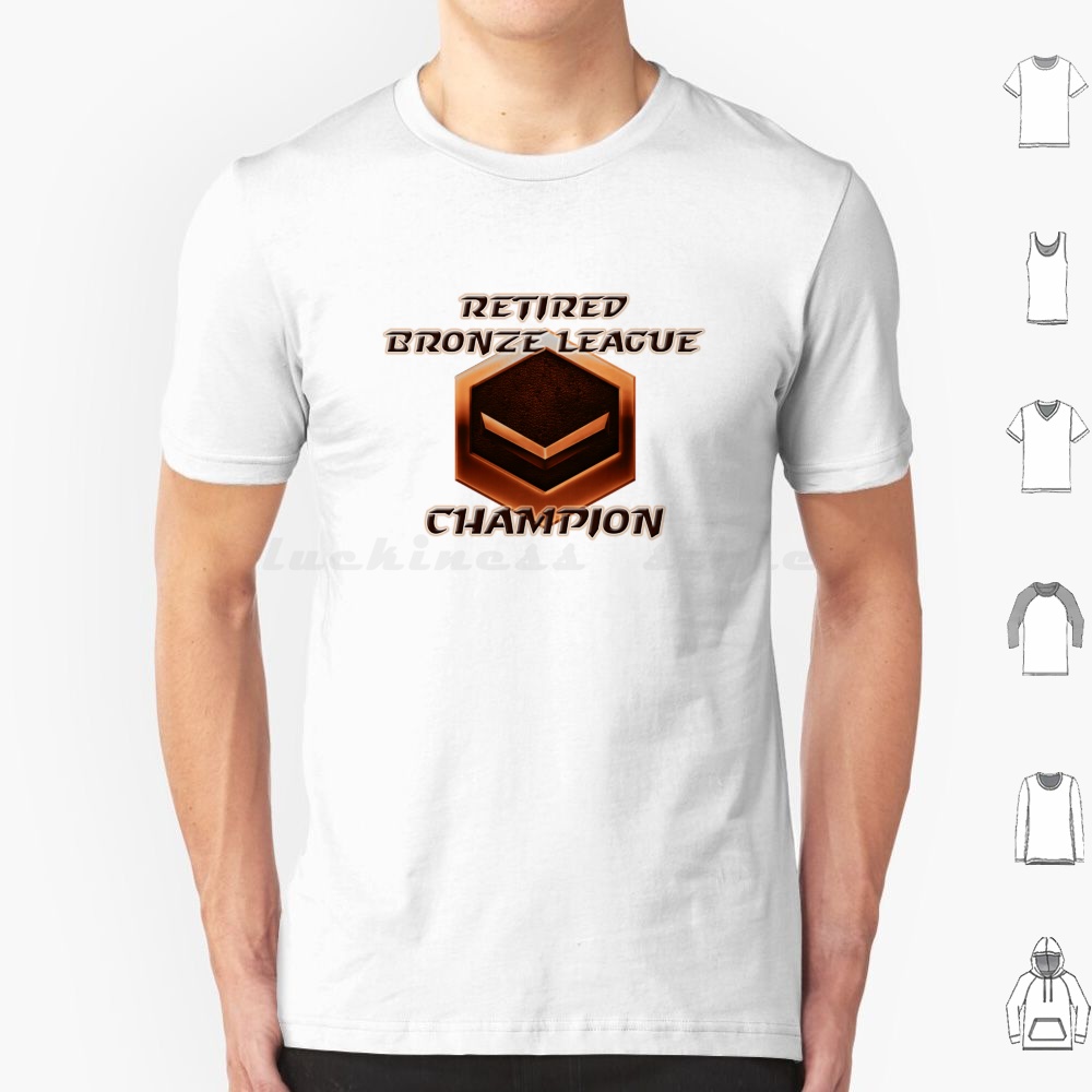 Pc Gaming Game - Retired Bronze League T Shirt Big