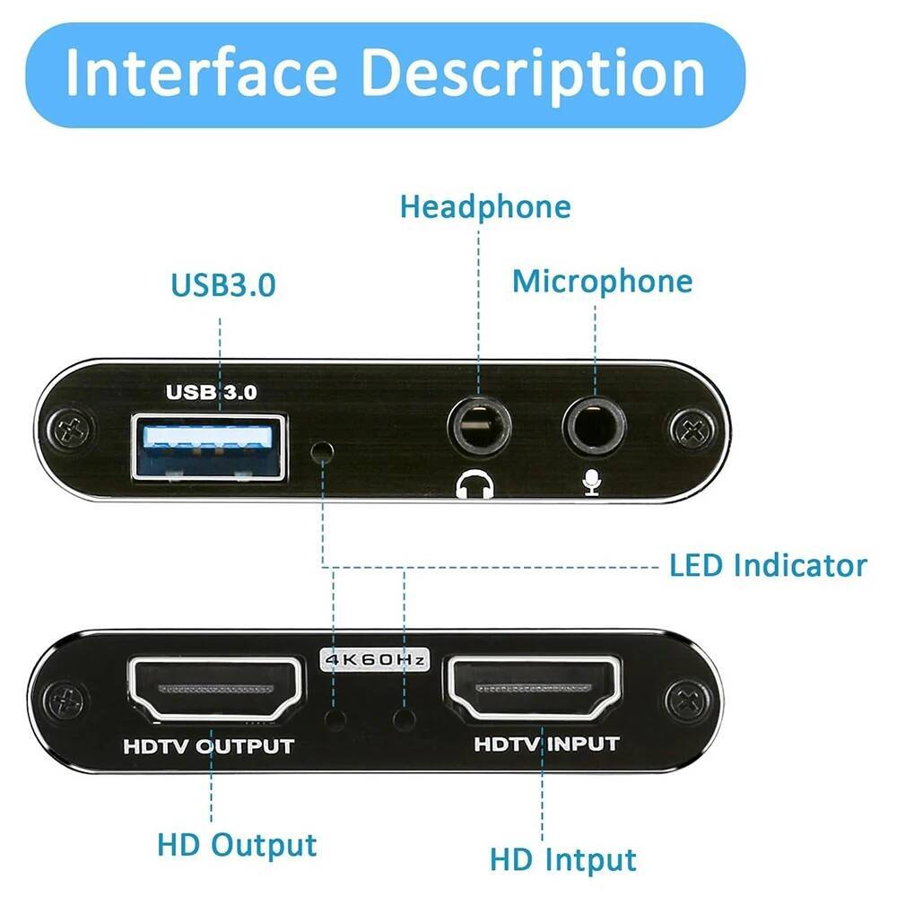 4K HDMI-Compatible to USB 3.0  - Pc Gaming Game avis et prix