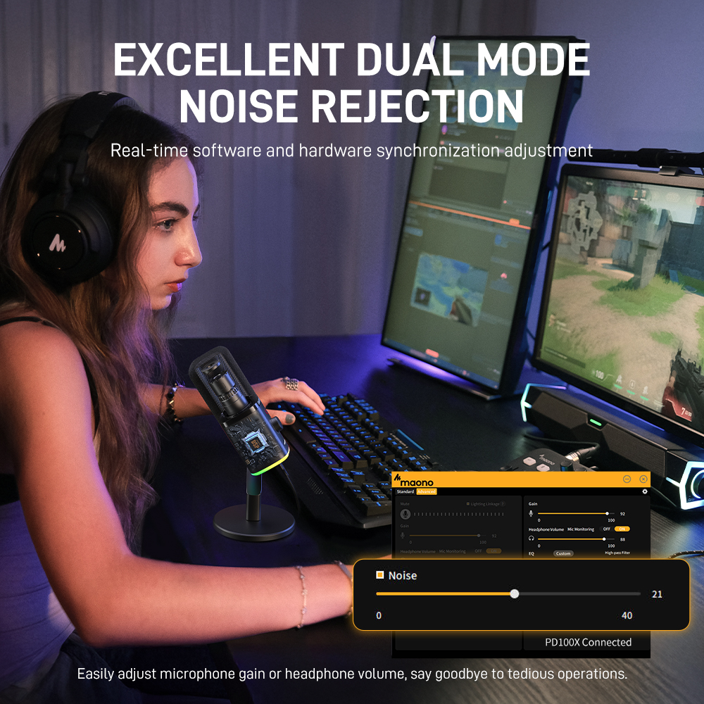 Maono PD100X Gaming Microphone - Gaming Microphone avis et prix