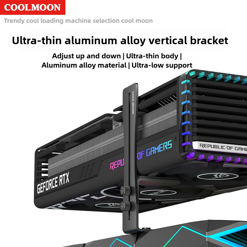 Universal Aluminum GPU Brace S - No Rgb Gaming Pc avis et prix