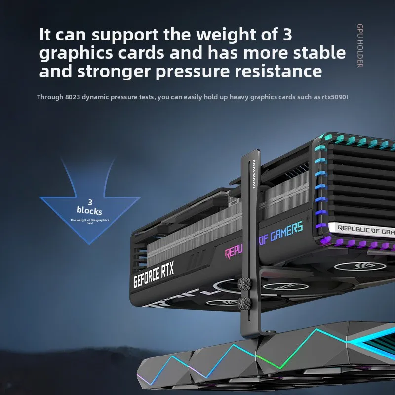 Universal Aluminum GPU Brace S - No Rgb Gaming Pc avis et prix