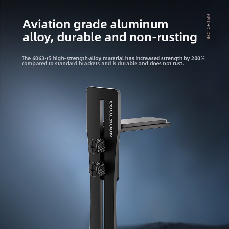 Universal Aluminum GPU Brace S - No Rgb Gaming Pc avis et prix