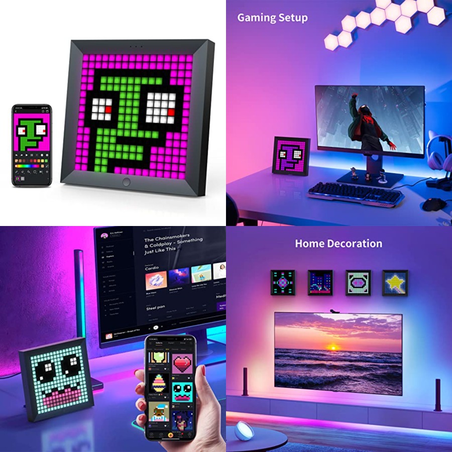 LED Light Pixel Display Panel  - No Rgb Gaming Pc avis et prix
