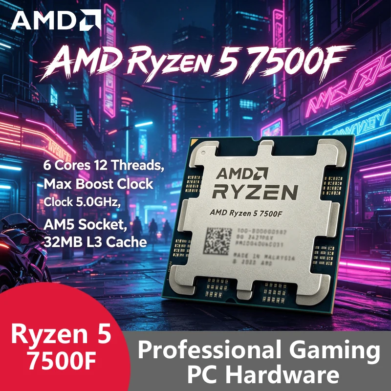 AMD Ryzen 5 7500F AM5 5nm Gami - Pc Gaming Ddr5 avis et prix