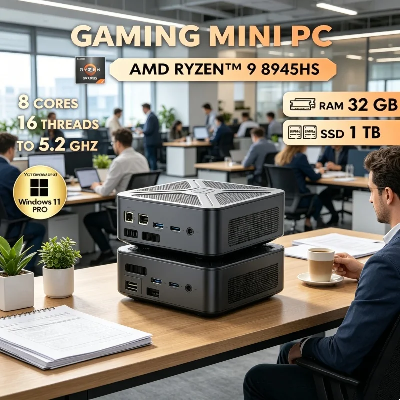 Iridescent GH8 Mini PC AMD Ryz - Pc Gaming Ddr5 avis et prix
