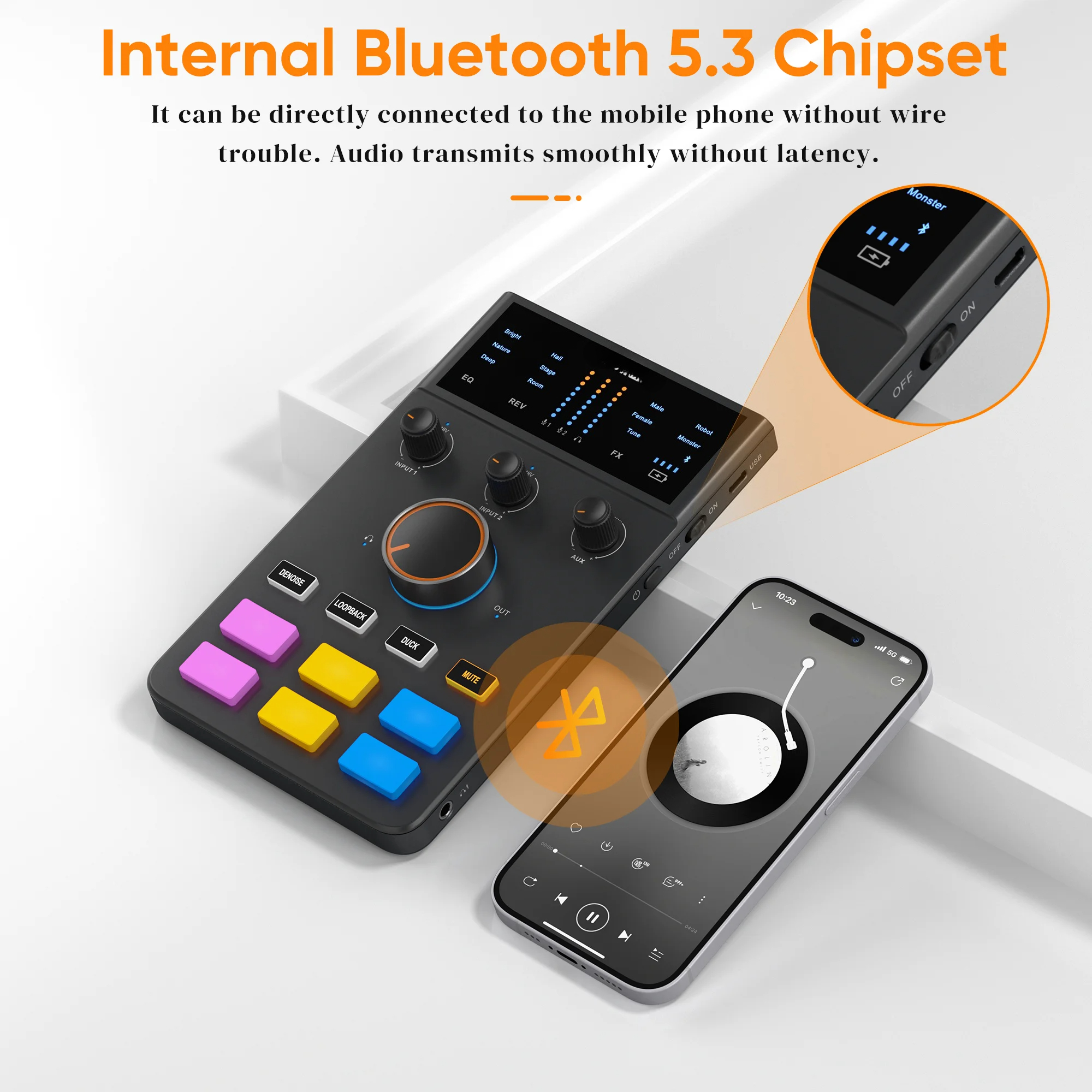 ADCaster C1 Audio Interface, B - Gaming Microphone avis et prix