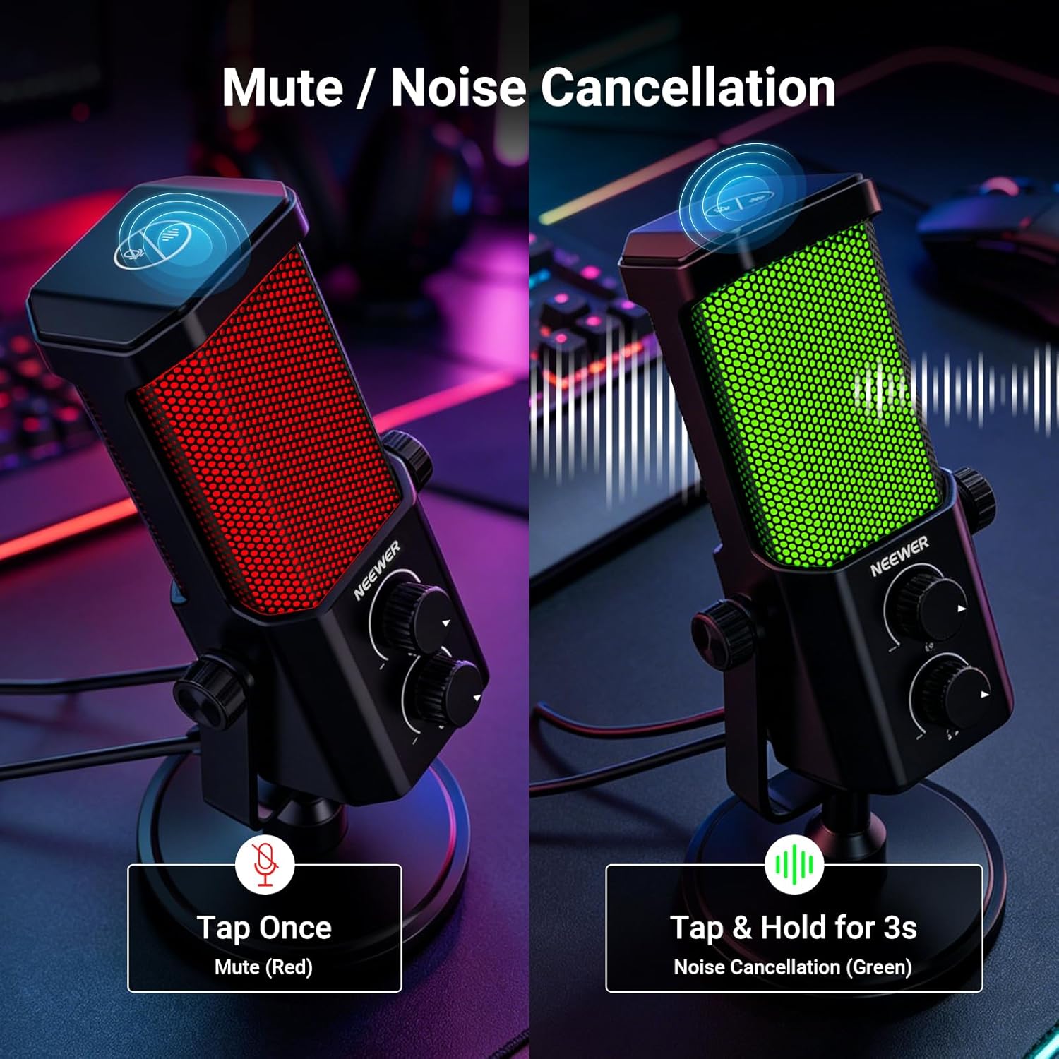 AI USB Podcasting Microphone,  - Gaming Microphone avis et prix