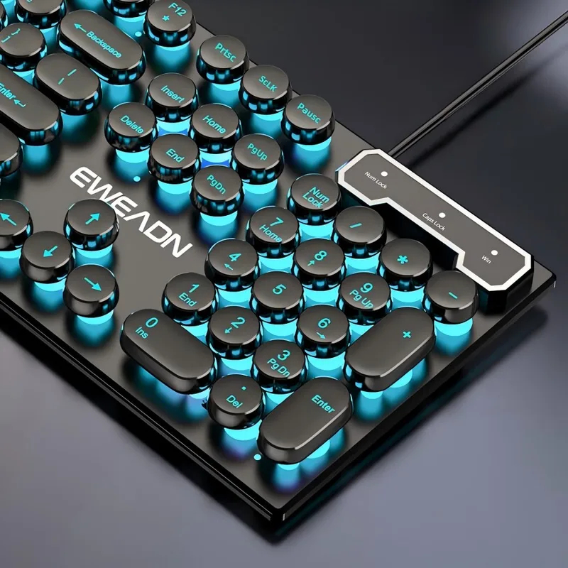 Retro Punk Mechanical Feel Key - No Rgb Gaming Pc avis et prix