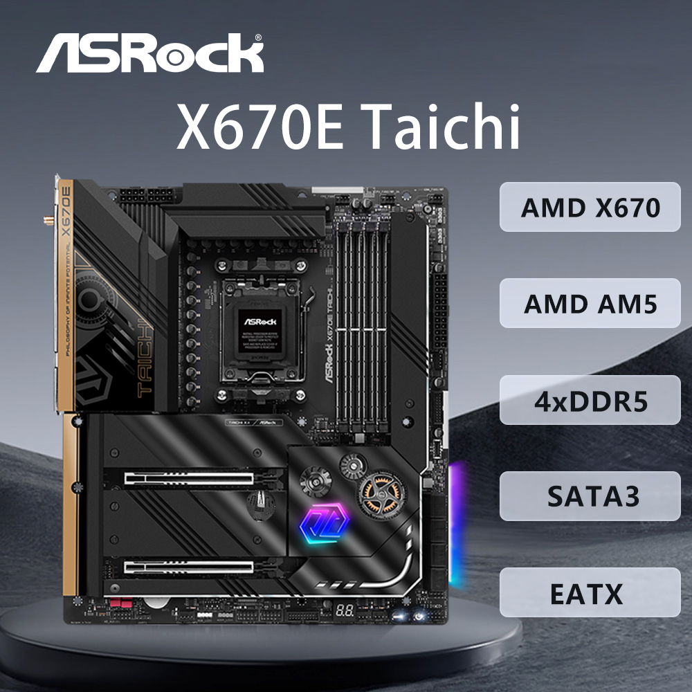ASRock X670E Taichi Motherboar - Pc Gaming Ddr5 avis et prix