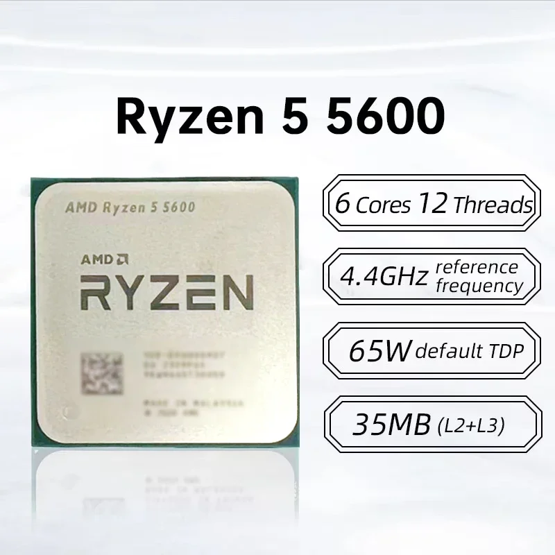 New Arrival AMD R5 5600 3.5GHz - Pc Gaming New avis et prix