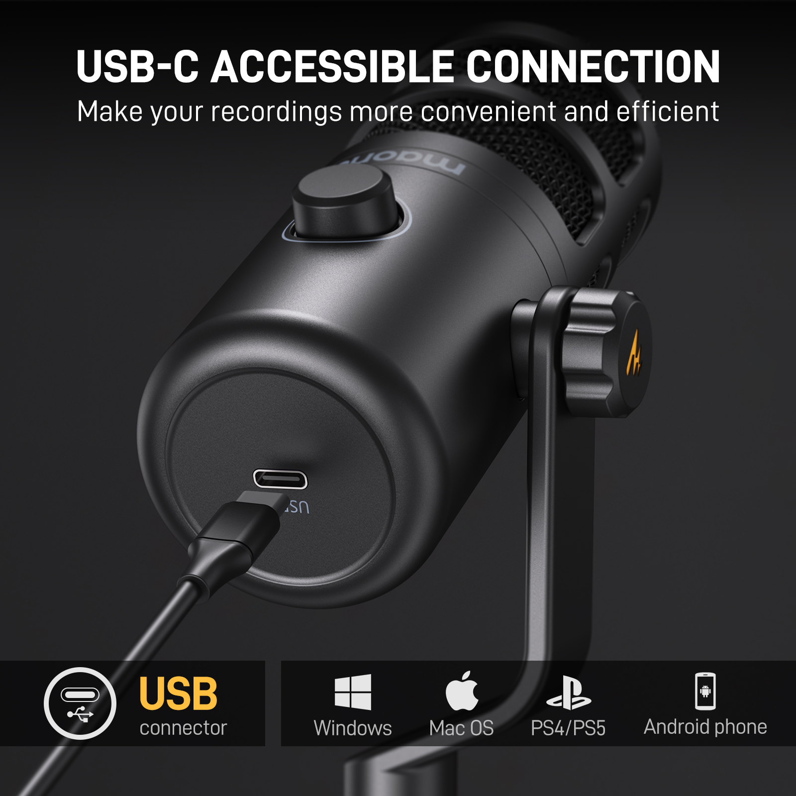 Maono PD100U USB Dynamic Micro - Gaming Microphone avis et prix