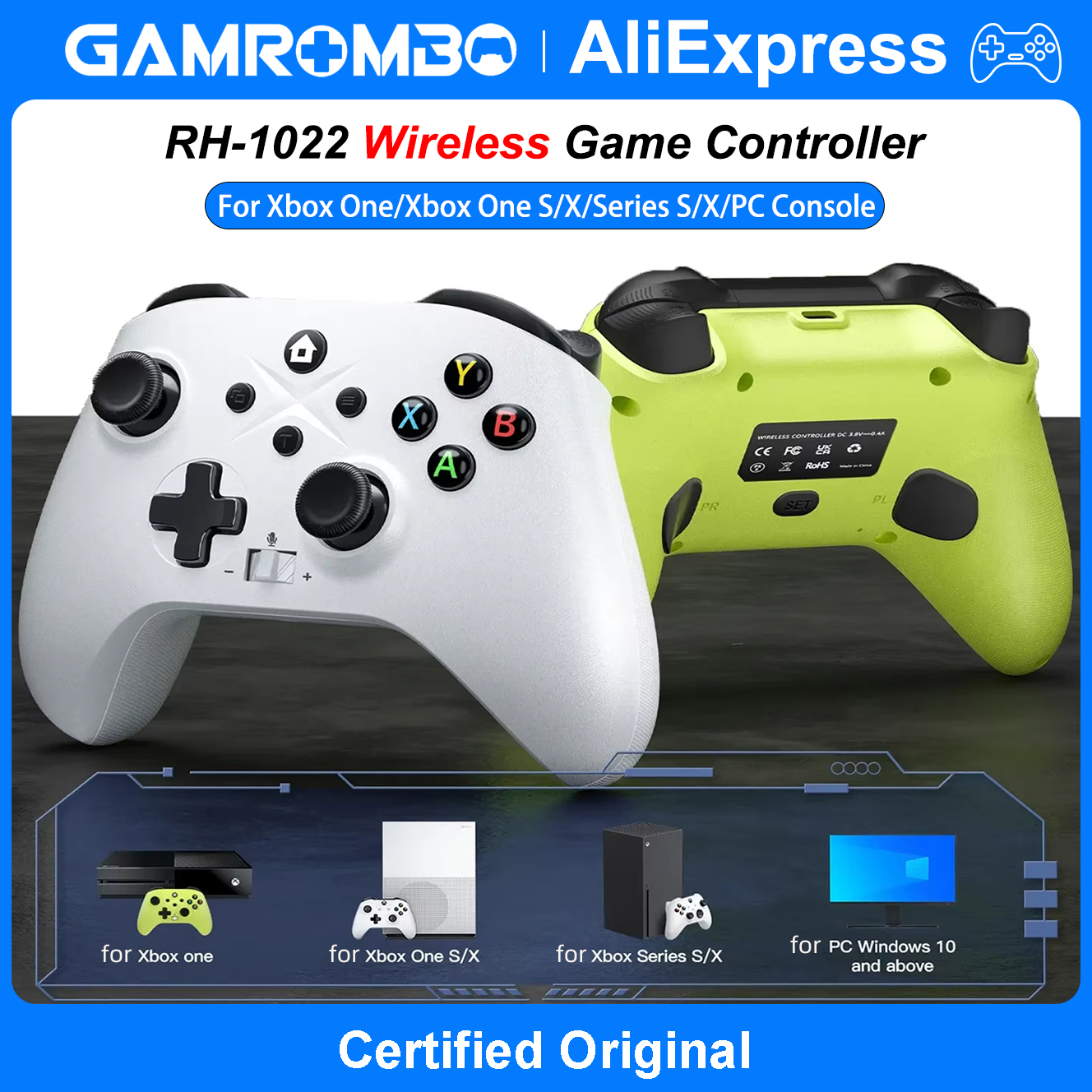 GAMROMBO Game Controller for X - Pc Gaming Windows 7 avis et prix