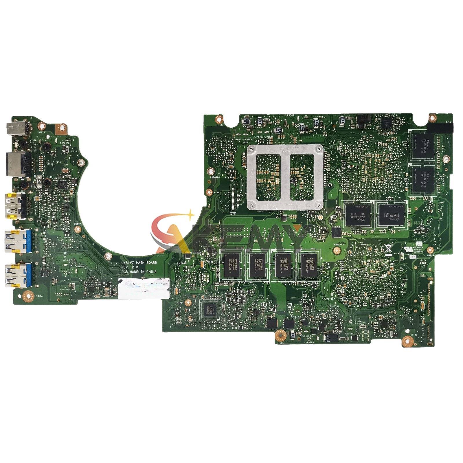 UX51VZ Laptop Motherboard For  - Pc Gaming I5 avis et prix