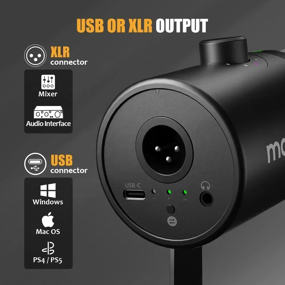 MAONO Dynamic Microphone XLR U - Gaming Microphone avis et prix
