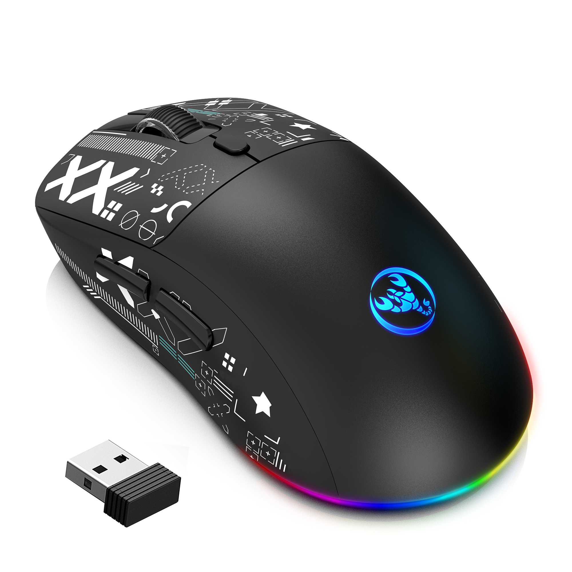 Wireless Gaming Mouse, 3-Mode, - Pc Gaming Windows 7 avis et prix