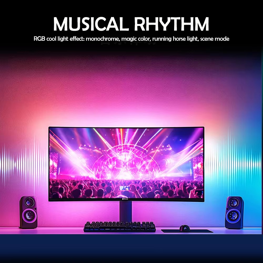 RGB Gaming Lights Strip Monito - Pc Gaming Game avis et prix