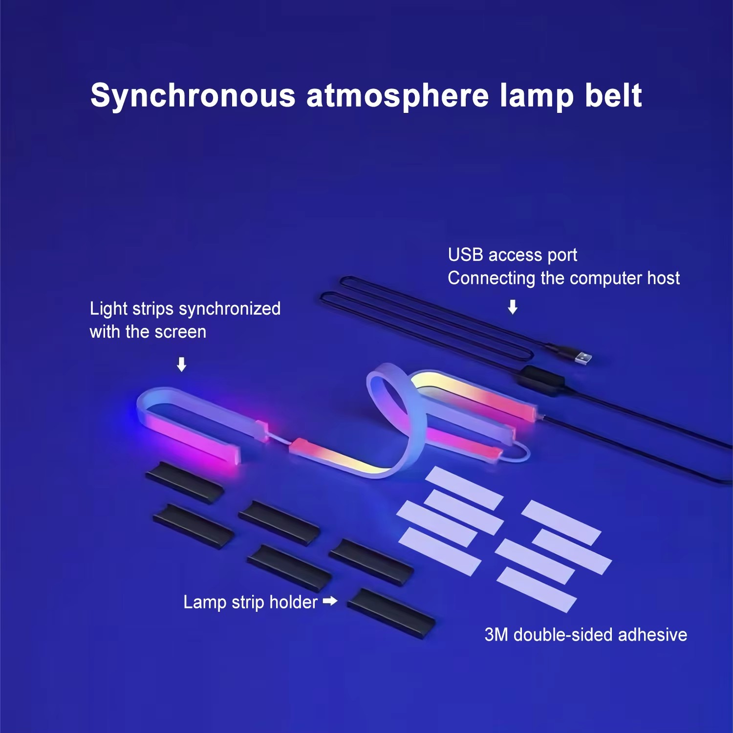 RGB Gaming Lights Strip Monito - Pc Gaming Game avis et prix