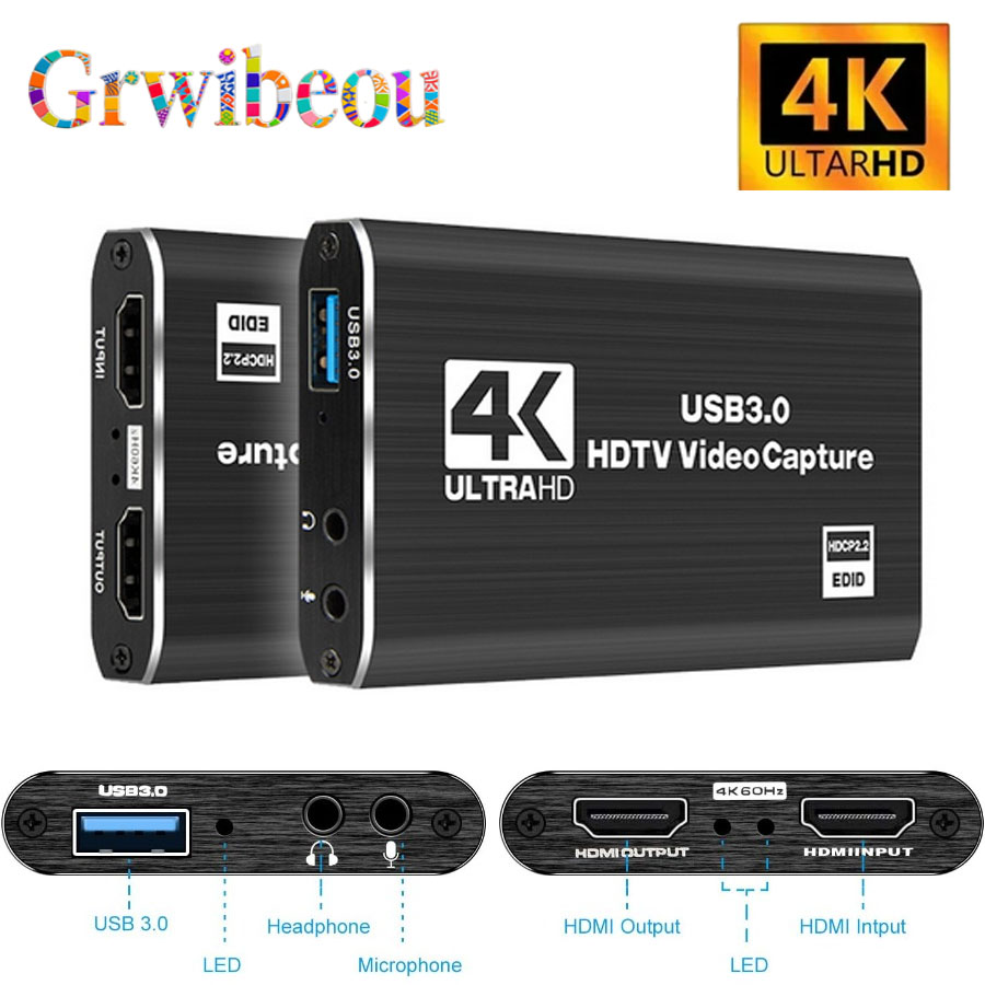 4K USB 3.0 Video Capture Card  - Pc Gaming Game avis et prix