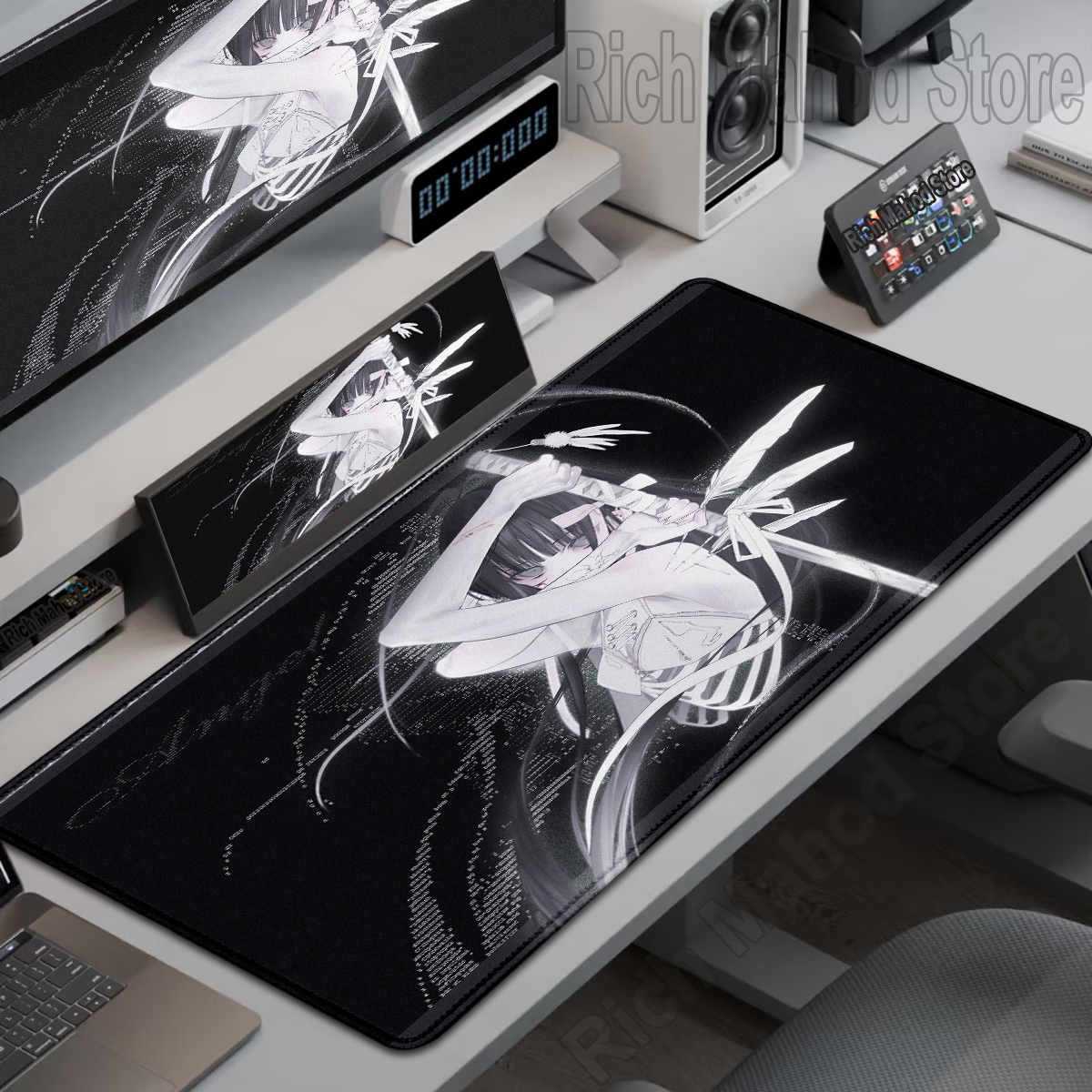 Black White Skeleton Sword Gir - Pc Gaming Girl avis et prix
