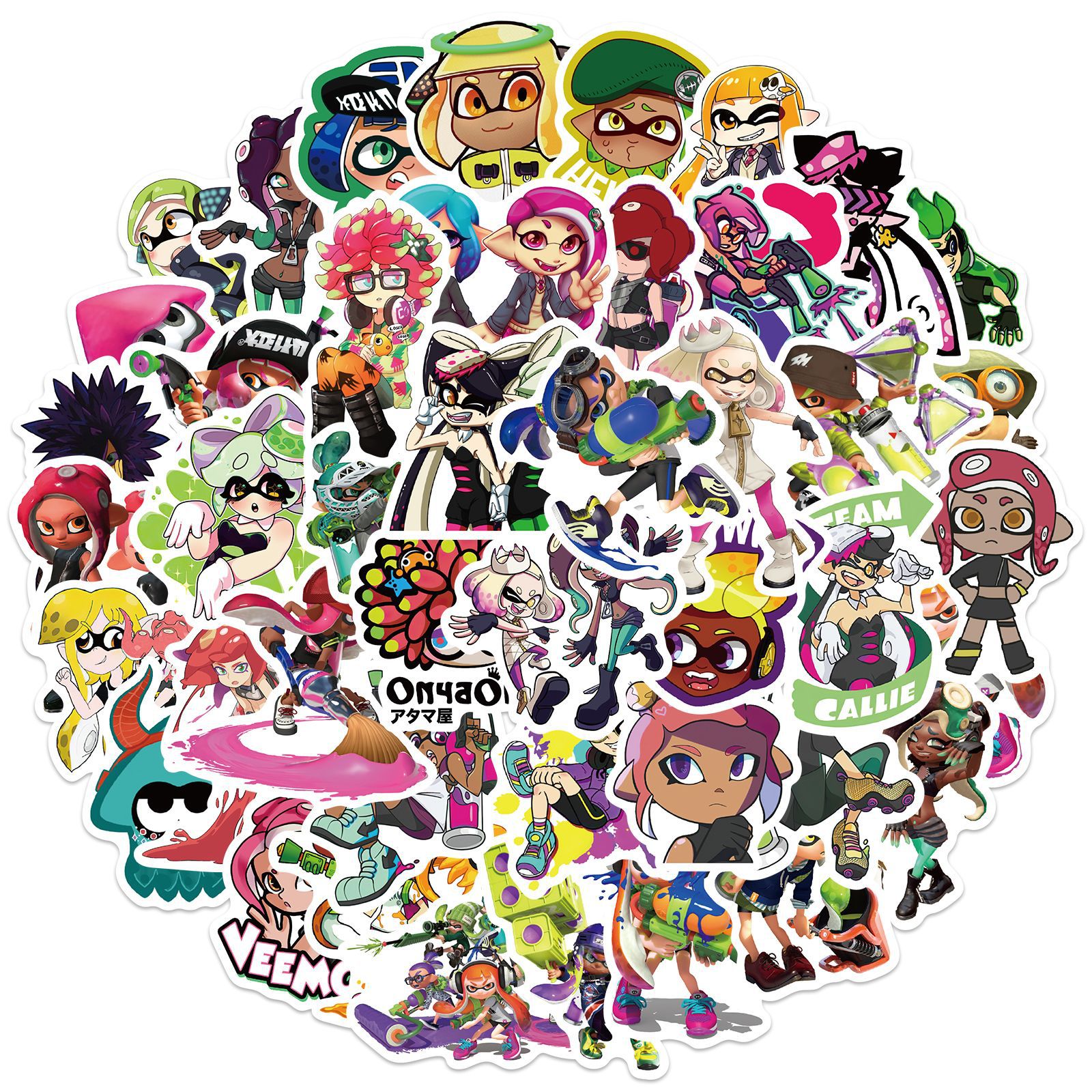 10/30/50pcs  Game Splatoon  Sk - Pc Gaming Girl avis et prix
