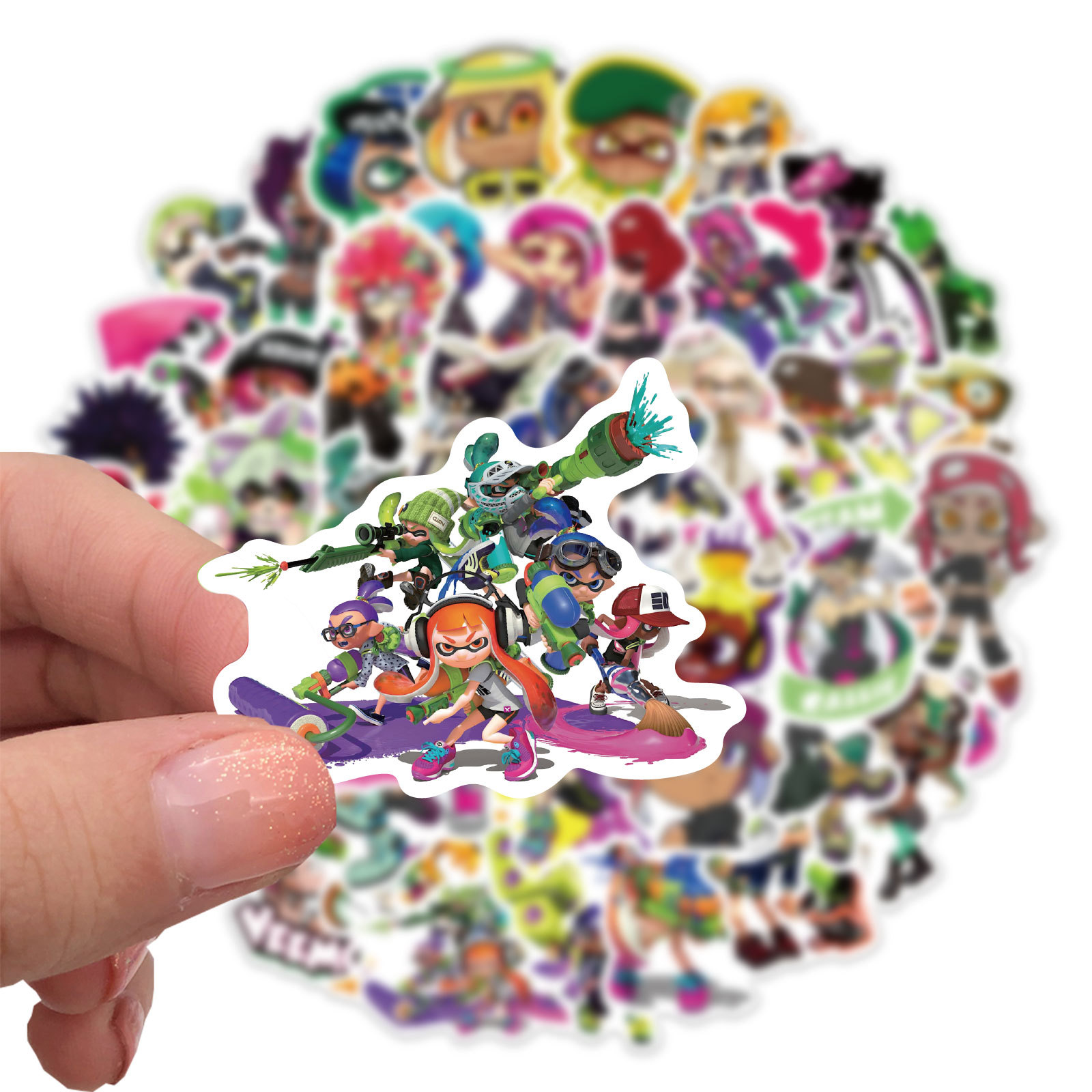 10/30/50pcs  Game Splatoon  Sk - Pc Gaming Girl avis et prix