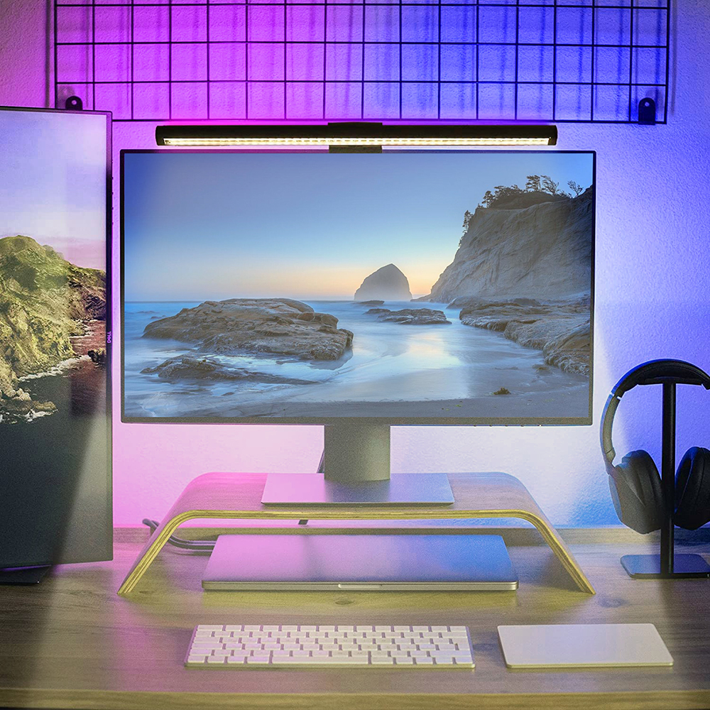 Wiscolor RGB LED Monitor Light - No Rgb Gaming Pc avis et prix