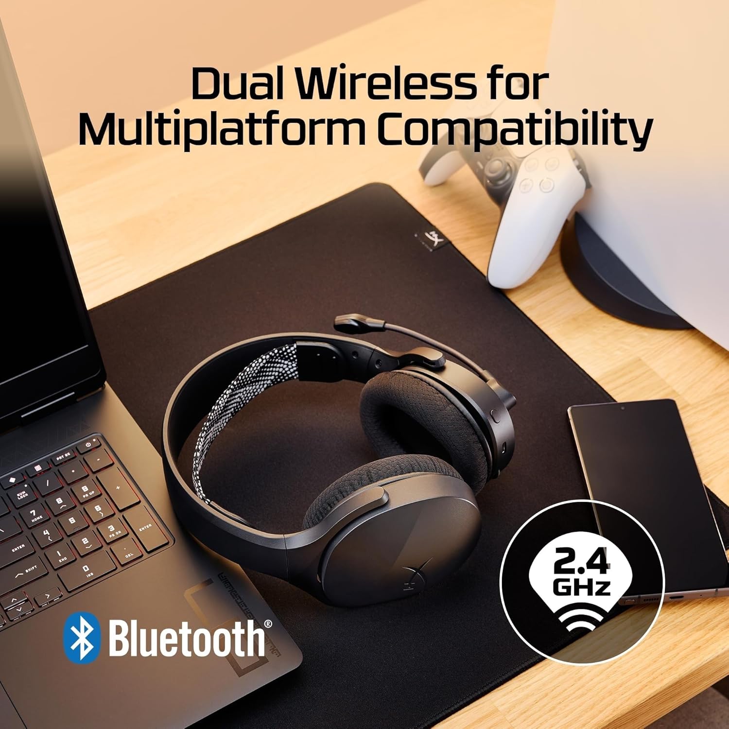 Dual Wireless Gaming Headset:  - Pc Gaming New avis et prix
