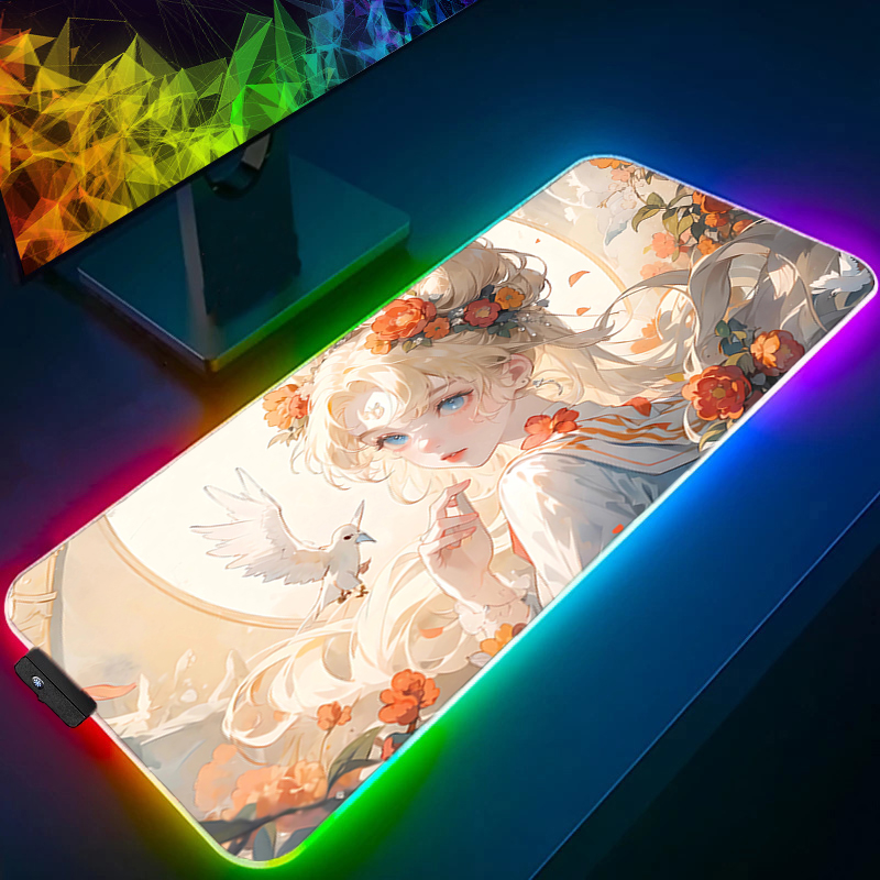 RGB Large Mouse Pad Gamer Keyb - No Rgb Gaming Pc avis et prix