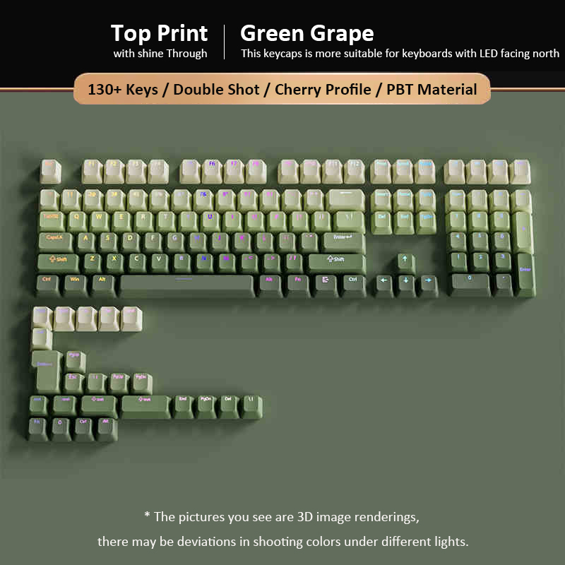 Green Grape Top-lit RGB Backli - No Rgb Gaming Pc avis et prix