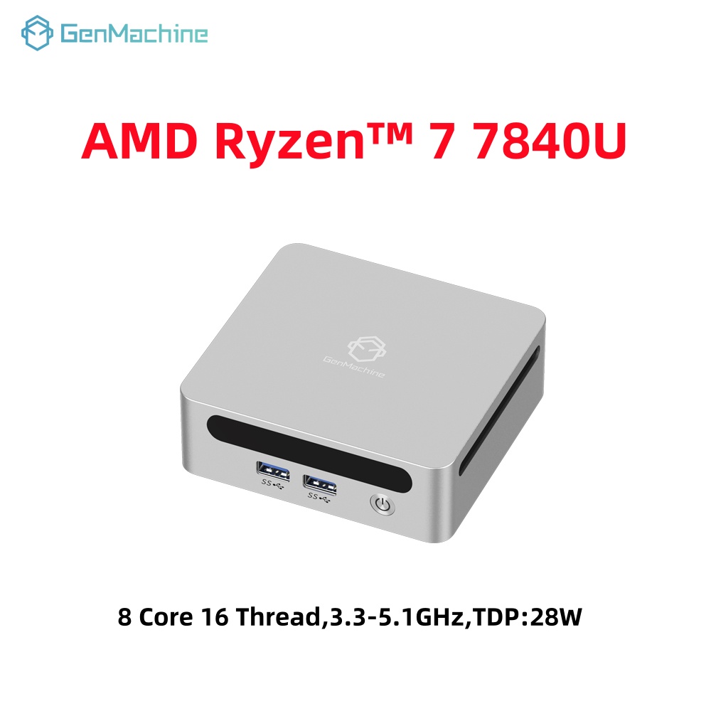 GenMachine Mini PC USB4 2.5G L - Pc Gaming Windows 7 avis et prix