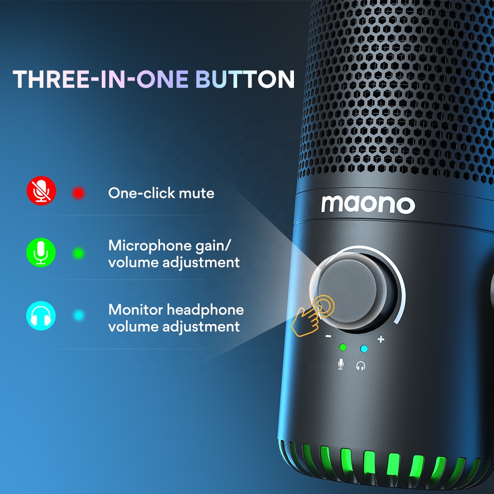 Maono DM30 Programmable RGB Ga - Gaming Microphone avis et prix