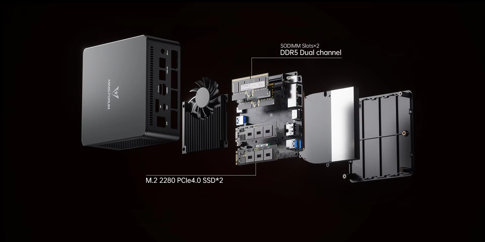 MINISFORUM OCuLink Gaming Mini - Pc Gaming Windows 7 avis et prix