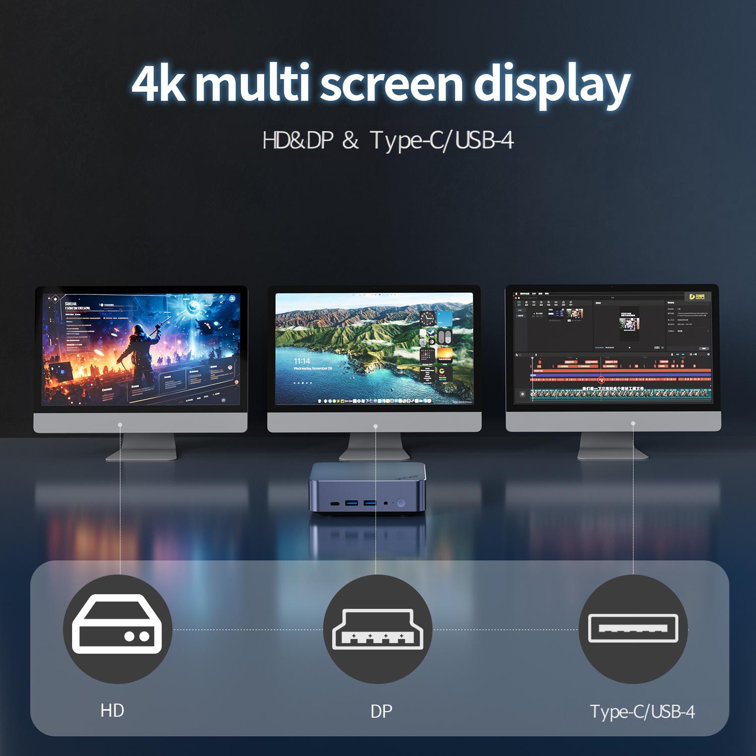 Mini PC Computer i5-1340P WIFI - Pc Gaming I5 avis et prix