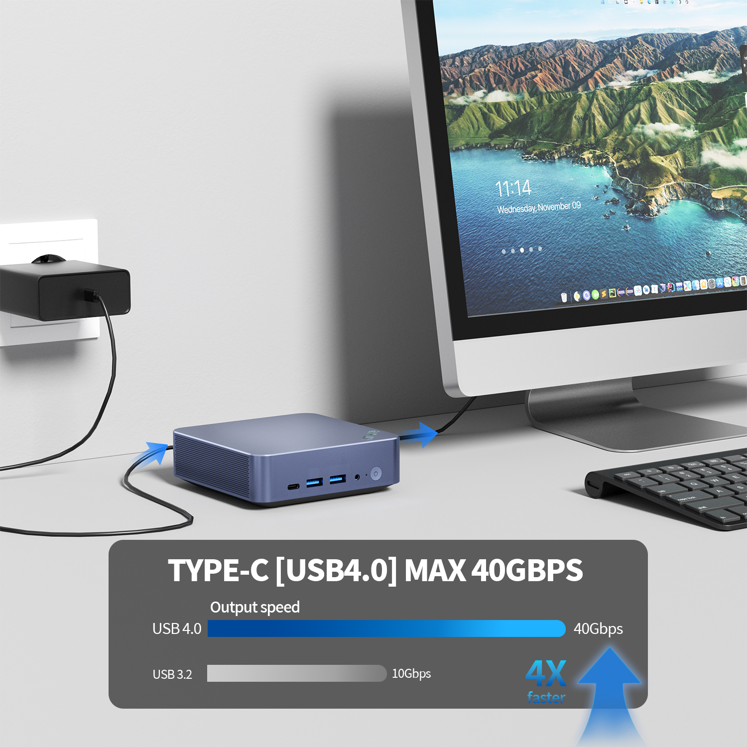 Mini PC Computer i5-1340P WIFI - Pc Gaming I5 avis et prix