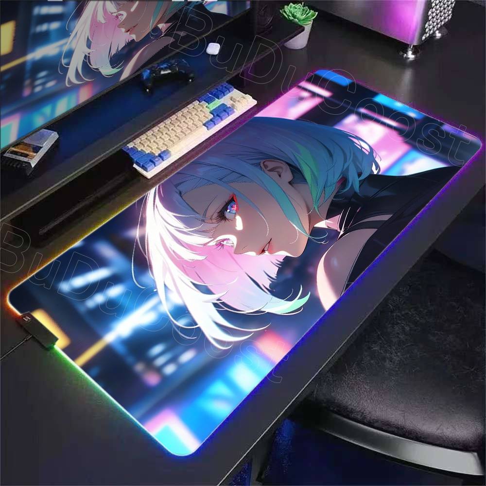 HD Anime Girl Mouse Pad RGB De - Pc Gaming Girl avis et prix