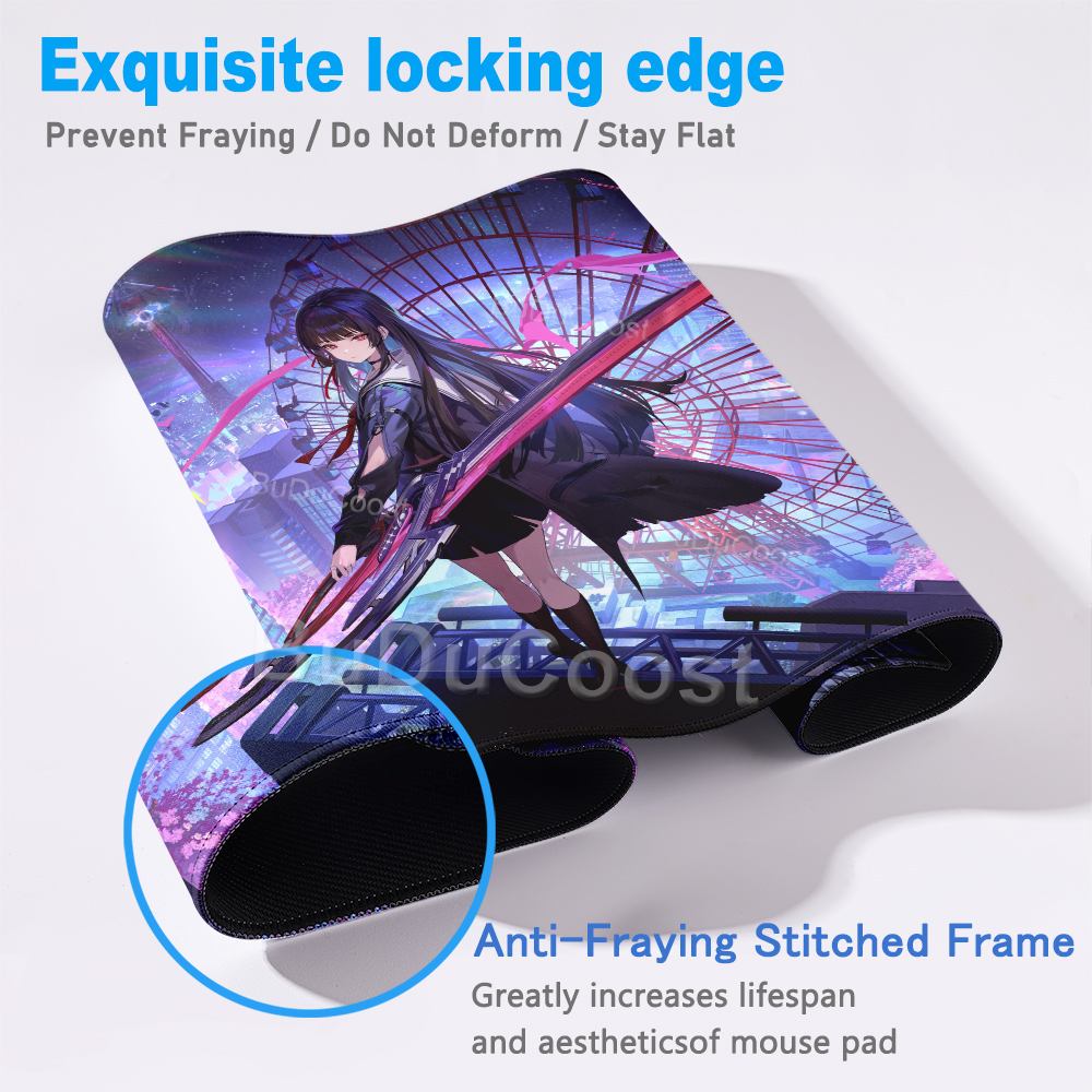 Anime Girl Chisa Mousepad Game - Pc Gaming Girl avis et prix