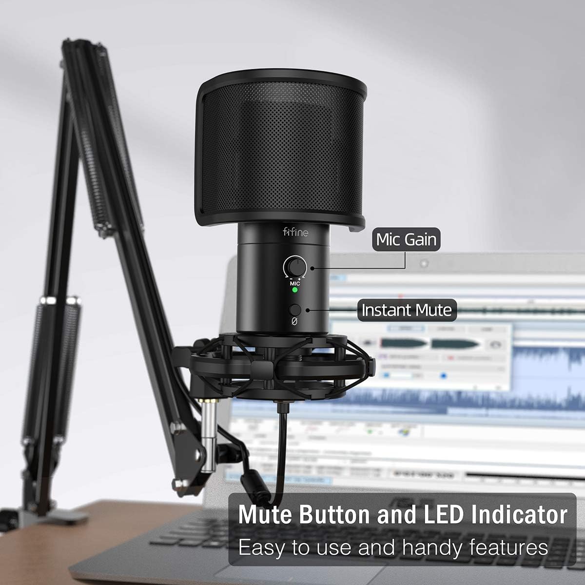 USB Gaming Streaming Microphon - Gaming Microphone avis et prix