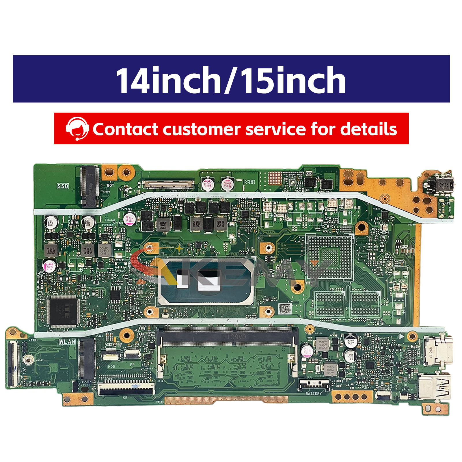 X415JA Laptop Motherboard For  - Pc Gaming I5 avis et prix
