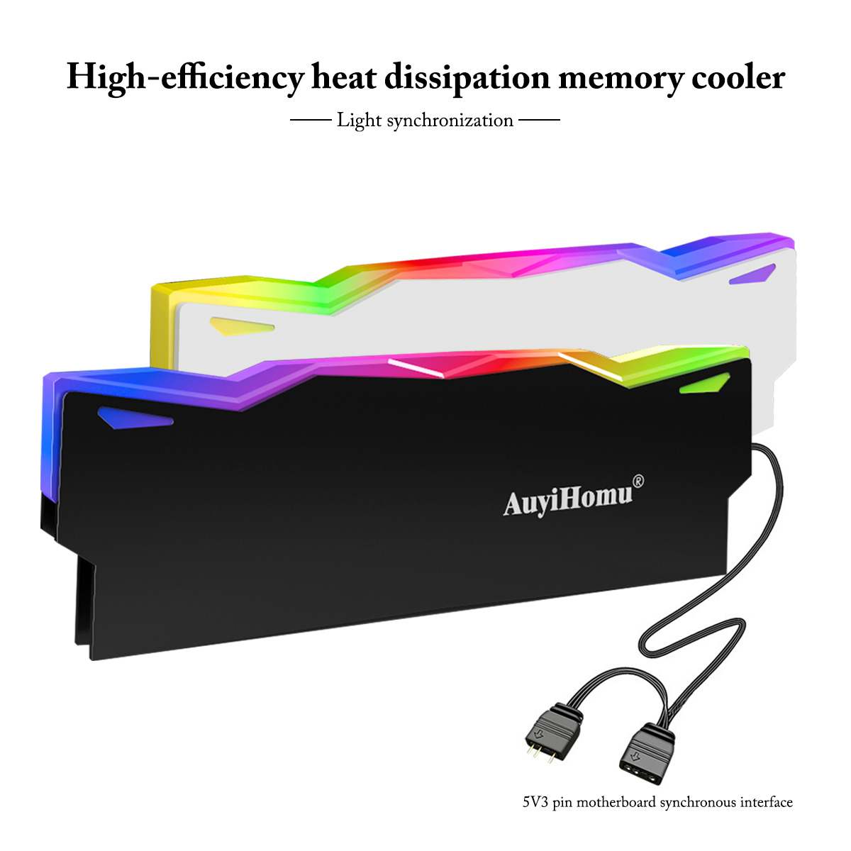 AuyiHomu RGB Heatsink, 5V 3Pin - Pc Gaming Ddr5 avis et prix