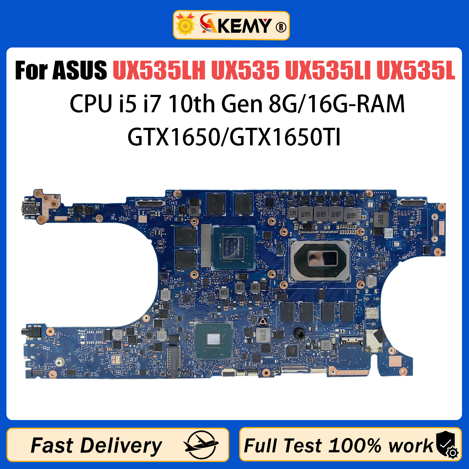 AKEMY UX535LH Laptop Motherboa - Pc Gaming I5 avis et prix