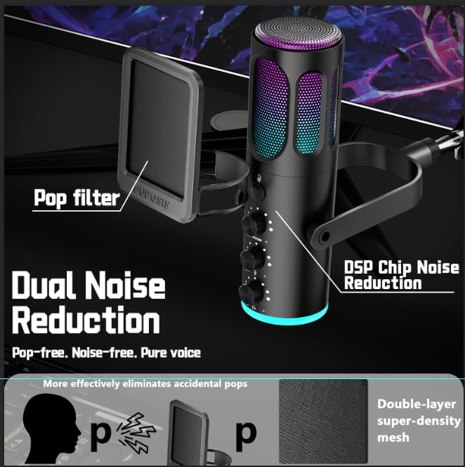 USB Gaming Microphone For PC P - Gaming Microphone avis et prix