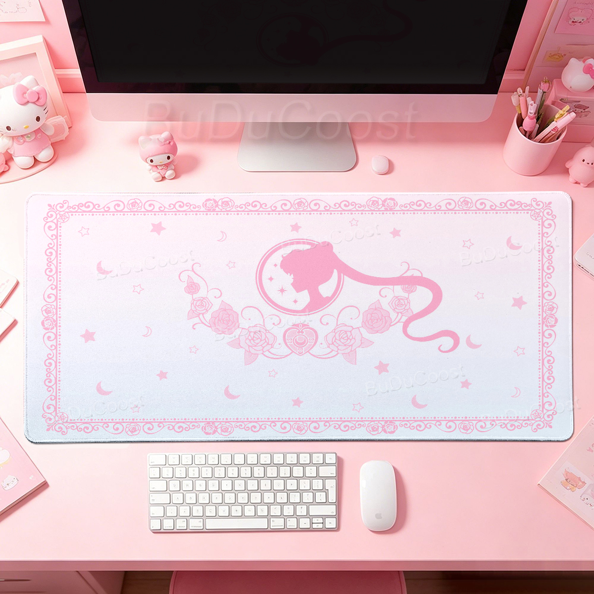 Kawaii Anime Girls Pink Mouse  - Pc Gaming Girl avis et prix