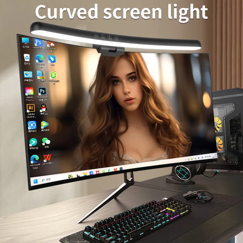 Curved LED Monitor Light Bar U - No Rgb Gaming Pc avis et prix