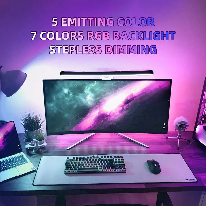 Curved LED Monitor Light Bar U - No Rgb Gaming Pc avis et prix