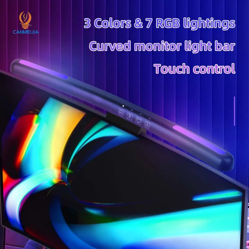 Curved LED Monitor Light Bar U - No Rgb Gaming Pc avis et prix