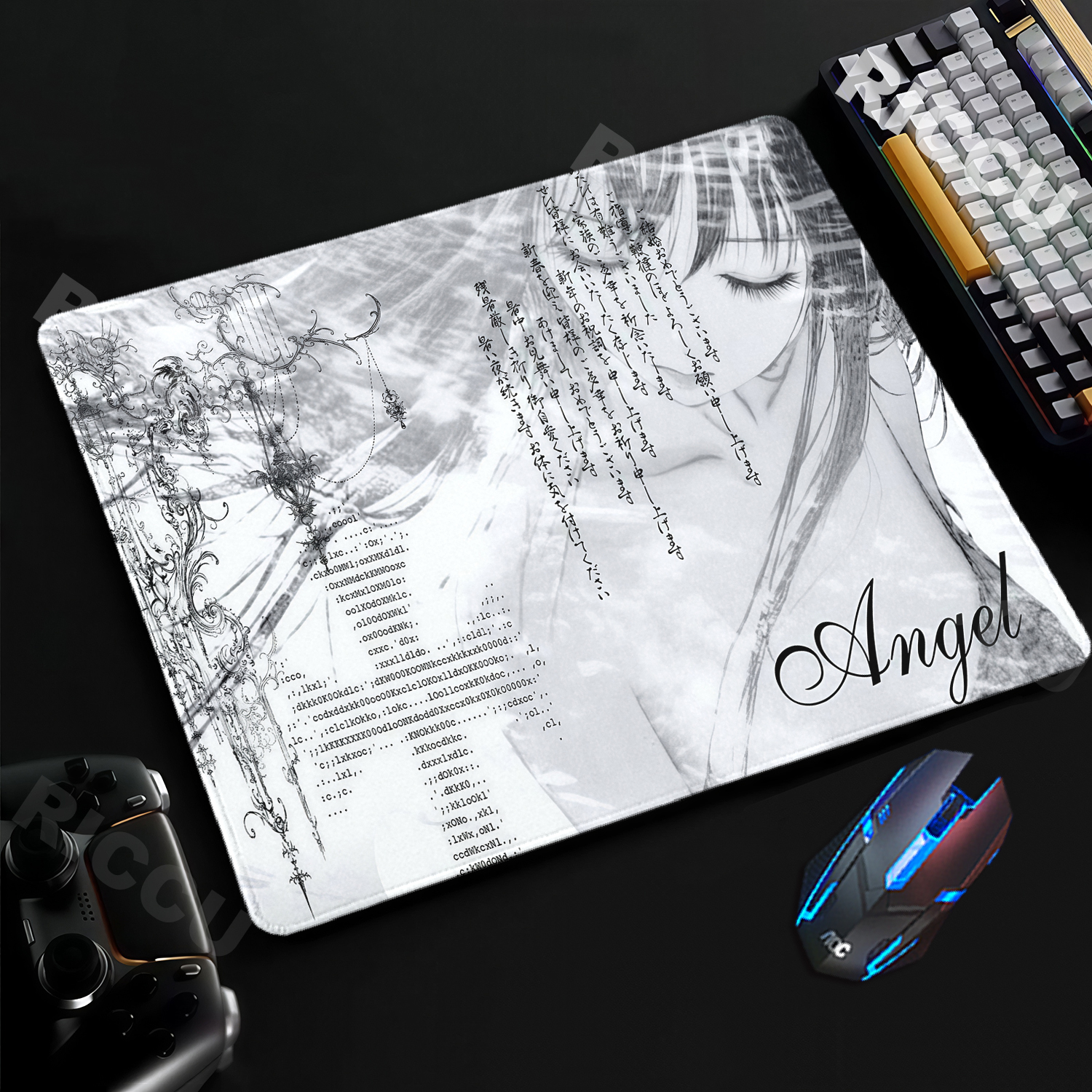 Anime Girl Aesthetics Mouse Pa - Pc Gaming Girl avis et prix