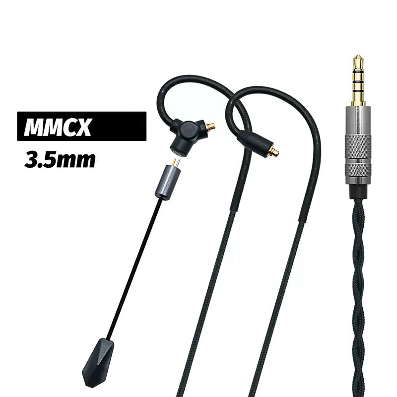 0.78 QDC MMCX Gaming Earphone  - Gaming Microphone avis et prix