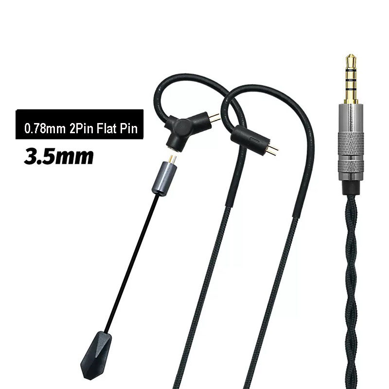 0.78 QDC MMCX Gaming Earphone  - Gaming Microphone avis et prix
